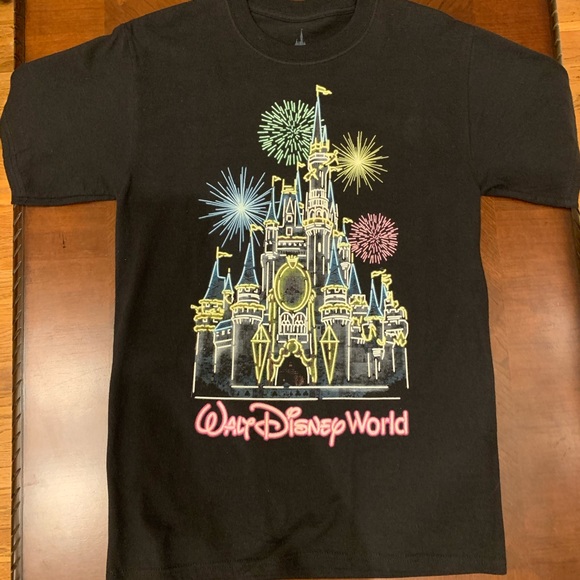 Disney Glow in the Dark T-Shirt - Picture 1 of 4